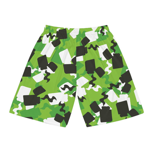 Verve Camo Shorts (Green)