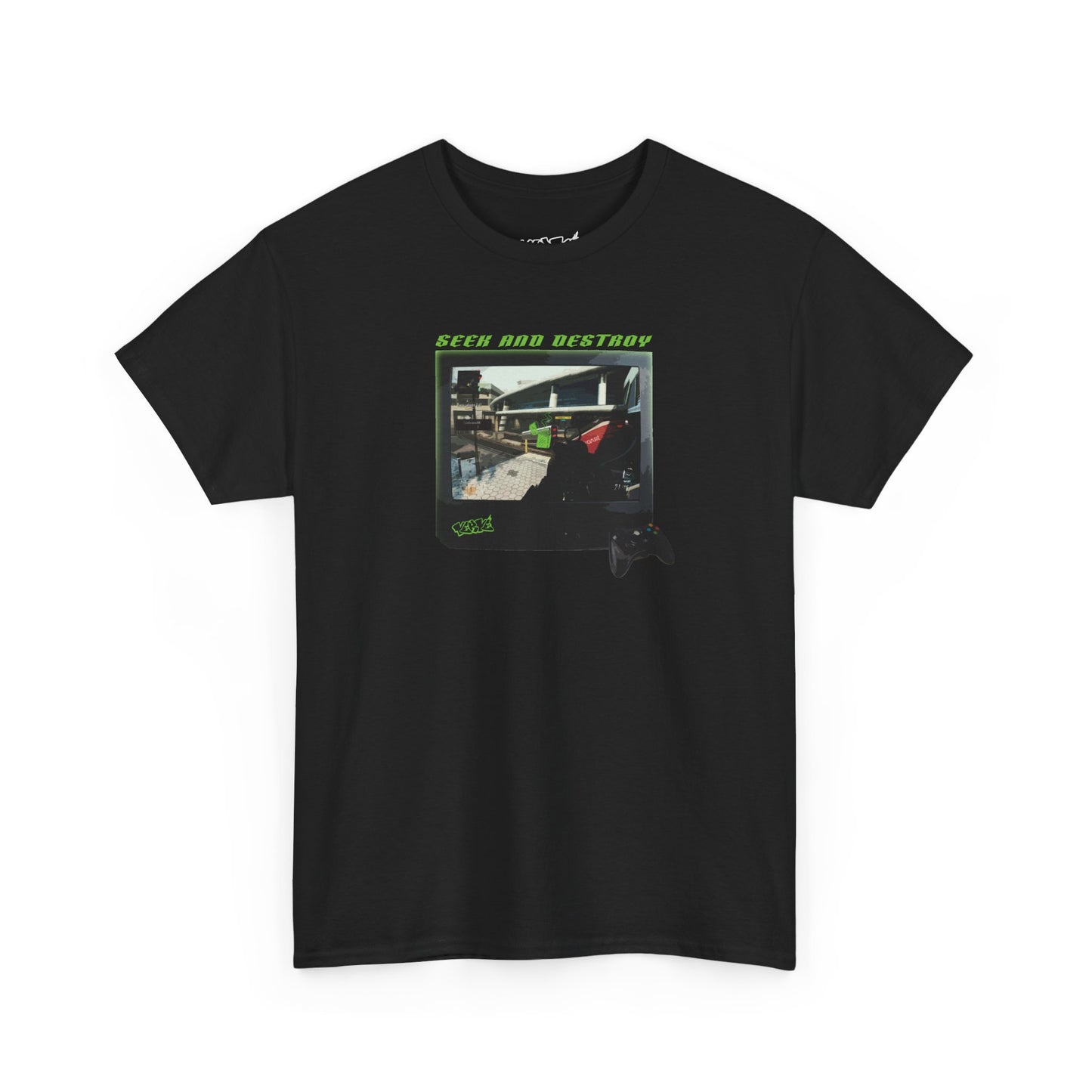 Seek and destroy tee