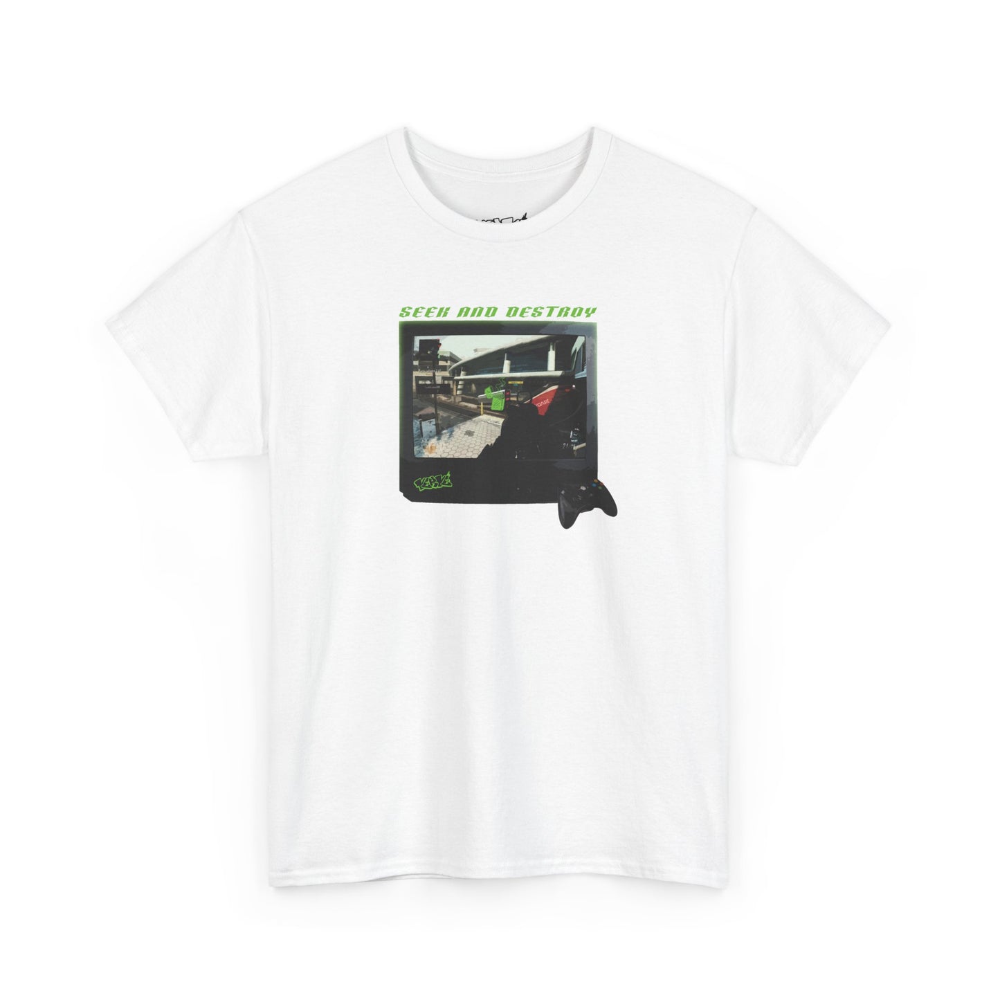 Seek and destroy tee