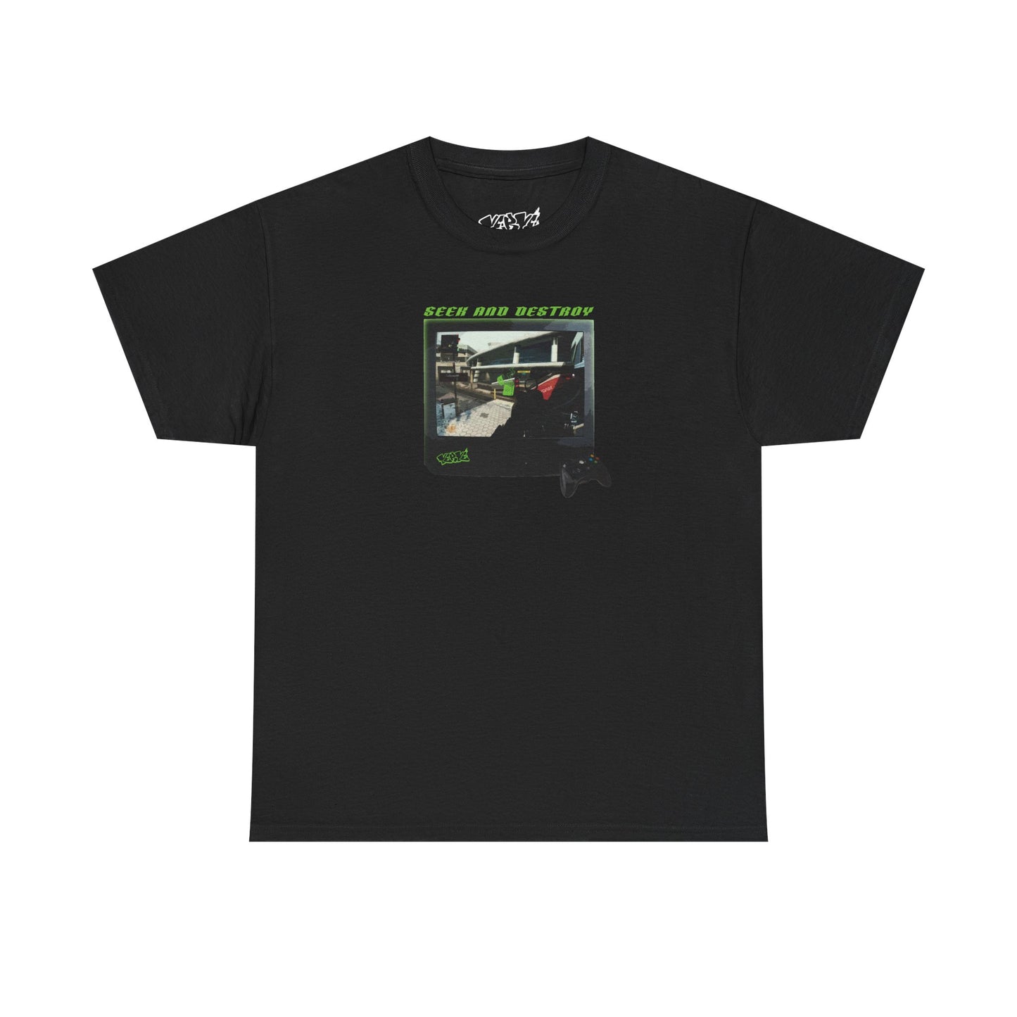 Seek and destroy tee