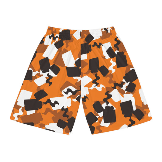 Verve Camo Shorts (Orange)