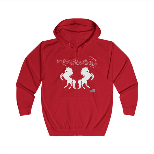Horses Full Zip Hoodie