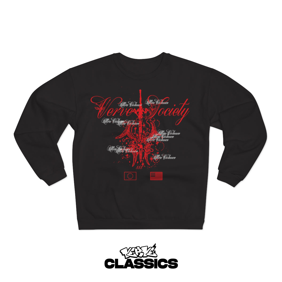 Ultra Violence International Crewneck Sweatshirt