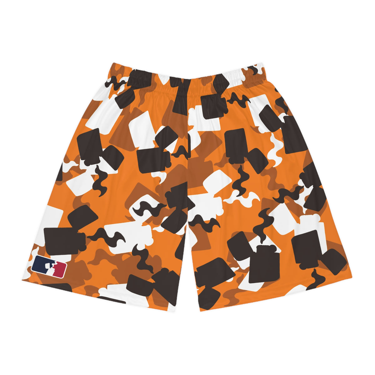 Verve Camo Shorts (Orange)